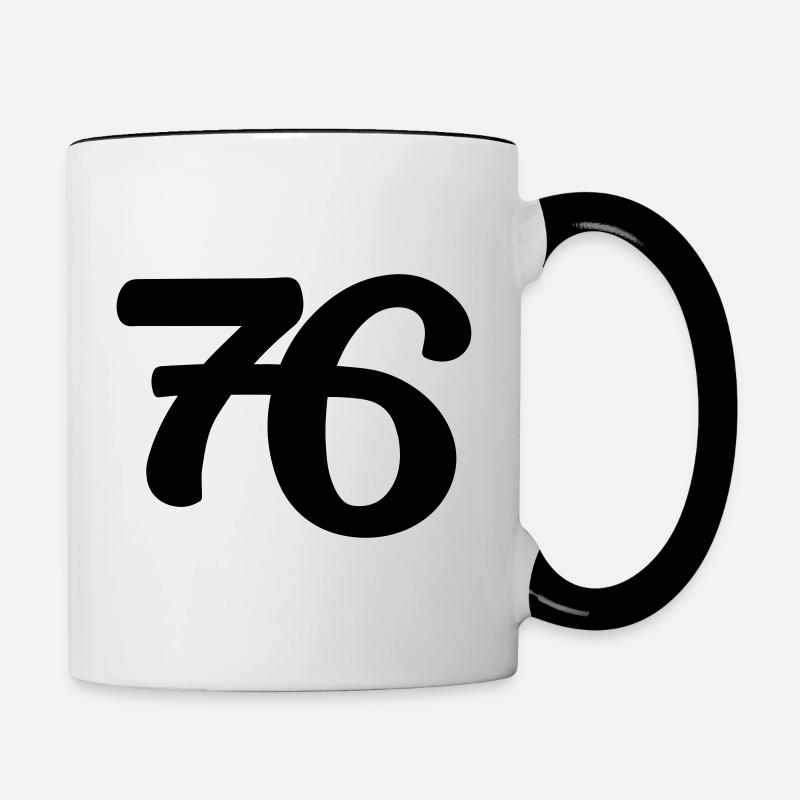 1976 - Contrasting Mug - white/black