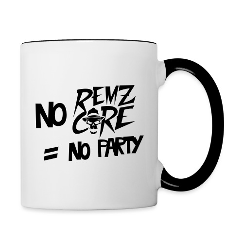 NO REMZCORE = NO PARTY - Mug contrasté