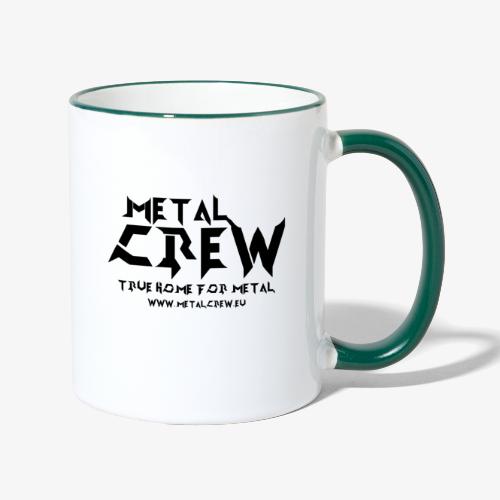 MetalCrew Logo Black - Tasse zweifarbig