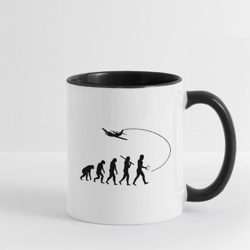 Evolution des Piloten Tasse zweifarbig