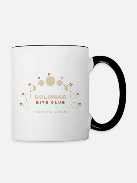 Solunar Club - Tasse zweifarbig - Weiß/Schwarz