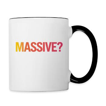 You Know What Else Is Massive Meme - Mug contrasté - blanc/noir - Droite