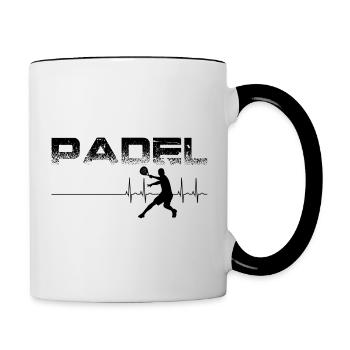 Padel - Contrasting Mug - white/black - Right