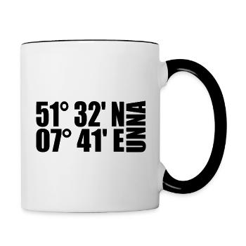 Unna coordinates - Contrasting Mug - white/black - Right