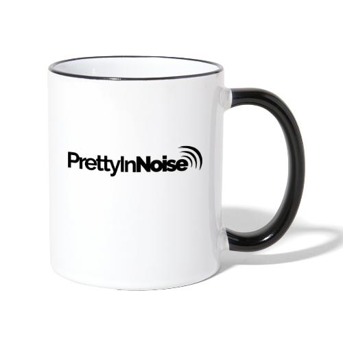 Pretty in Noise Logo - Tofarvet krus