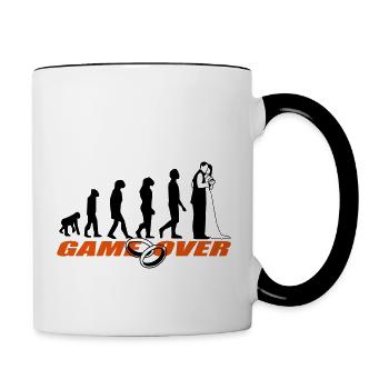 Bachelor party Bachelor party - Contrasting Mug - white/black - Right
