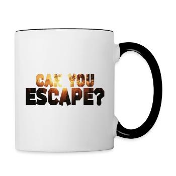 CanYouEscape? - Contrasting Mug - white/black - Right