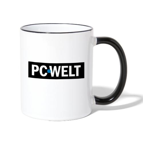 PC-WELT-Logo 2 - Tasse zweifarbig