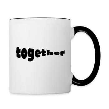 together - Contrasting Mug - white/black - Right