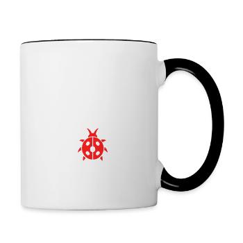 ladybug - Contrasting Mug - white/black - Right