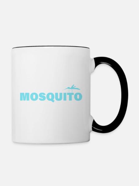 MOSQUITO - Tasse zweifarbig - Weiß/Schwarz
