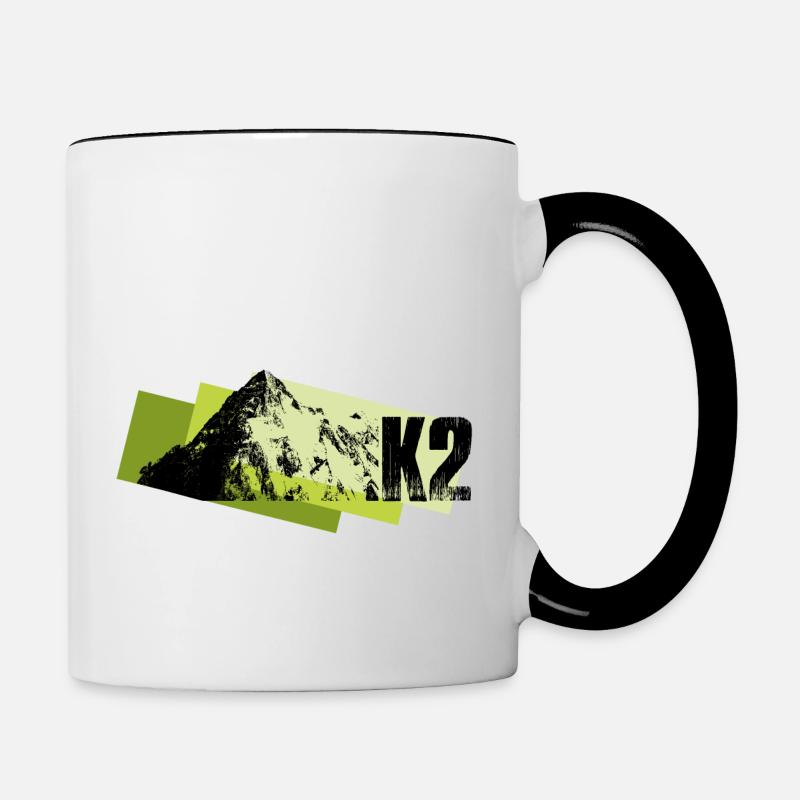 K2 - Contrasting Mug - white/black