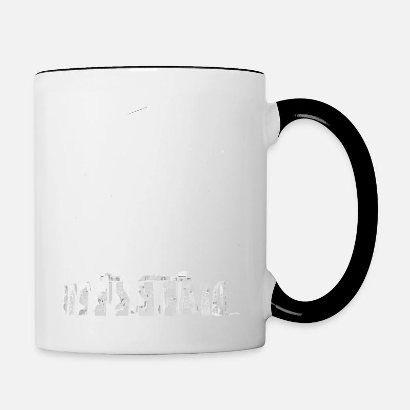 Stonehenge, Wiltshire - Mug contrasté - blanc/noir