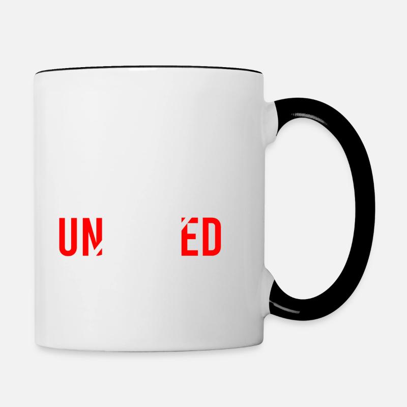 Puissance illimitée - Mug contrasté - blanc/noir