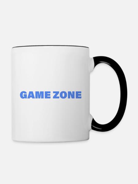 GAME ZONE - Tasse zweifarbig - Weiß/Schwarz