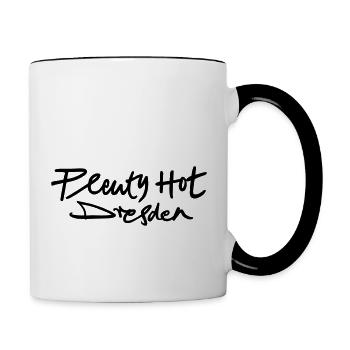 2024 Plenty Hot EventChemise . Lindy Hop Kalli - Mug contrasté - blanc/noir - Droite