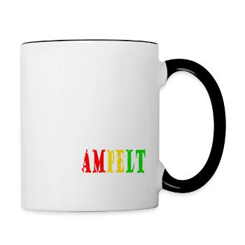 GENUG GE(H)AMPELT Ampel-Protest - Tasse zweifarbig - Weiß/Schwarz - Rechts