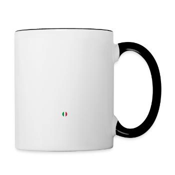 Italia - Bologna - Italien - Italy - Contrasting Mug - white/black - Right
