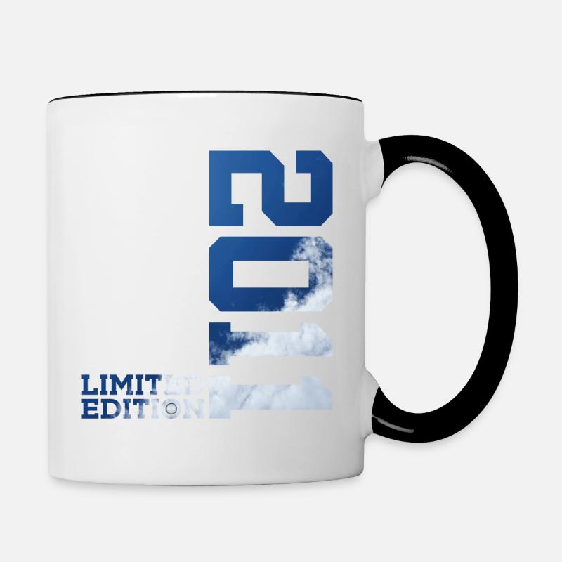 LIMITED EDITION 2011 15TH BIRTHDAY - Contrasting Mug - white/black