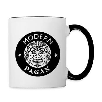 The Modern Pagan - Contrasting Mug - white/black - Right