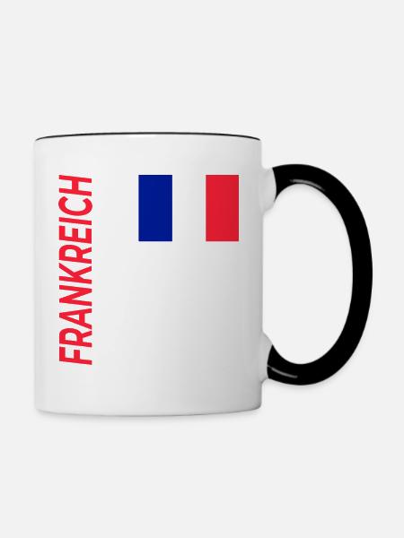 Lille - Tasse zweifarbig - Weiß/Schwarz