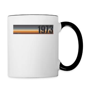Established 1973 Limited Edition Classic original - Contrasting Mug - white/black - Right
