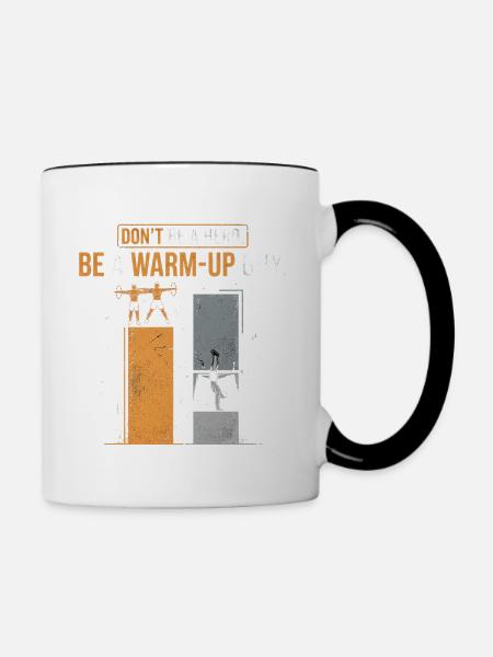 Hero Calisthenics - Tasse zweifarbig - Weiß/Schwarz