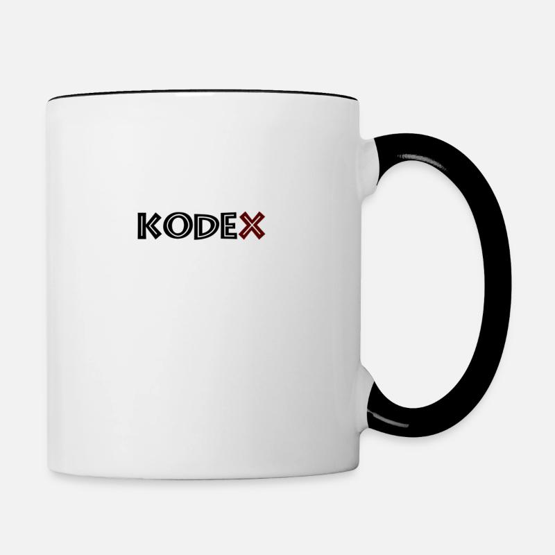 Code - Mug contrasté - blanc/noir