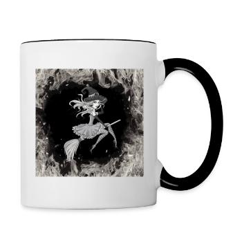 Witch - Contrasting Mug - white/black - Right