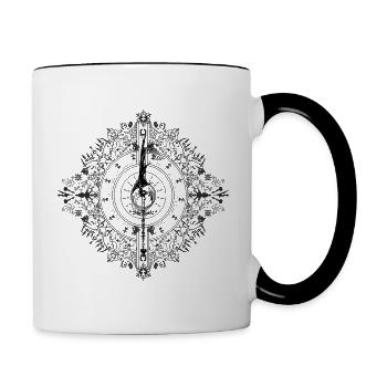 Dawn - Kingdom Hearts - Schwarz - Tasse zweifarbig - Weiß/Schwarz - Rechts