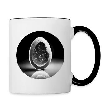 Origin of the universe - Contrasting Mug - white/black - Right