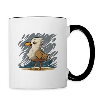 Soaring in the Sun - Contrasting Mug - white/black - Right