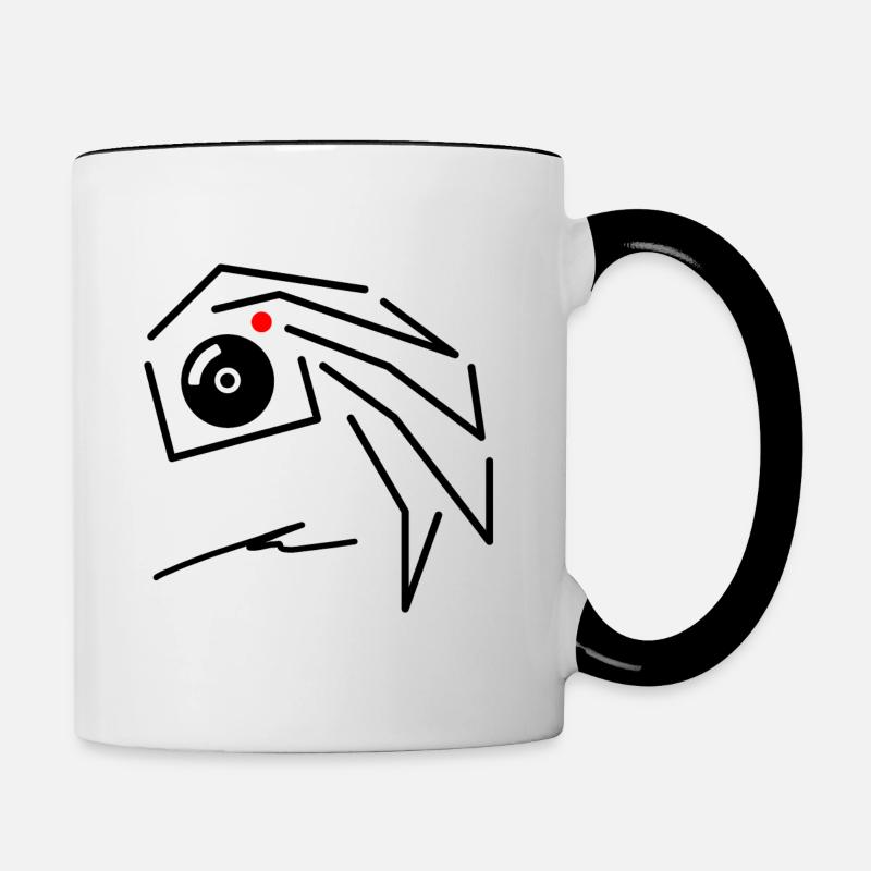 mrmrrs #01 - Contrasting Mug - white/black