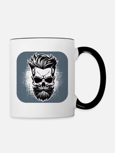 Cooler Rudeboy - Tasse zweifarbig - Weiß/Schwarz