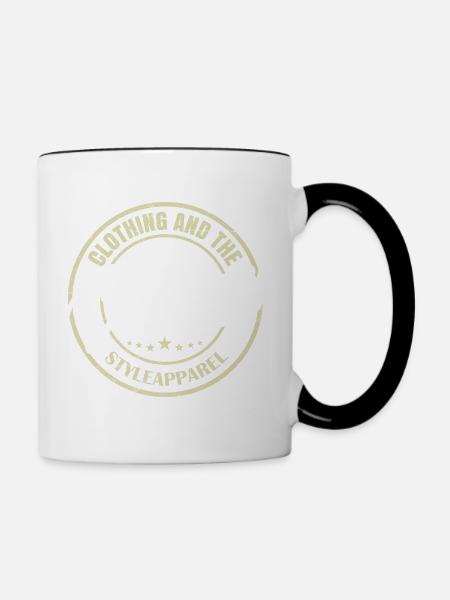 Jahrgang 1978 Retro 1978 Geburtstagsgeschenk 1978 - Tasse zweifarbig - Weiß/Schwarz