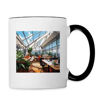 Open Collaboration - Contrasting Mug - white/black - Right