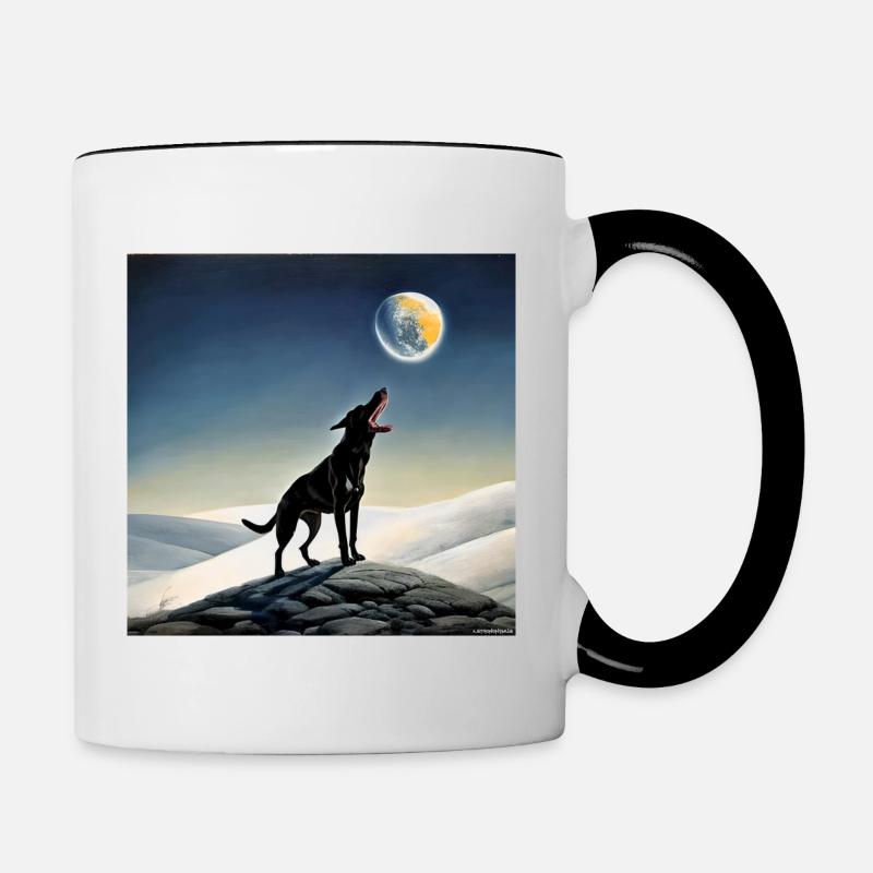 Fenris - Contrasting Mug - white/black