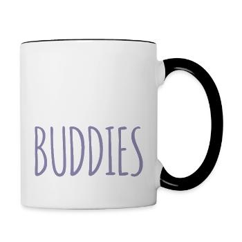 Travelling companion - Contrasting Mug - white/black - Right