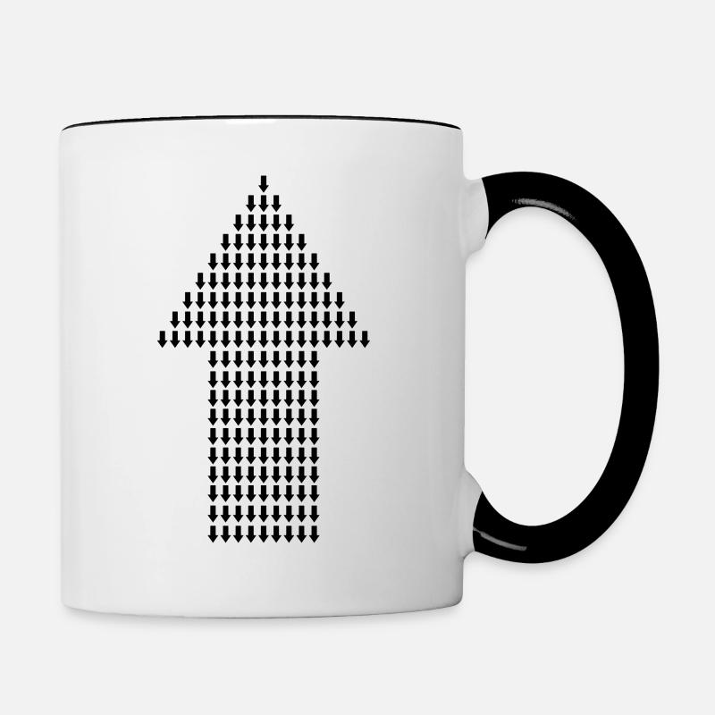 Paradox - Contrasting Mug - white/black