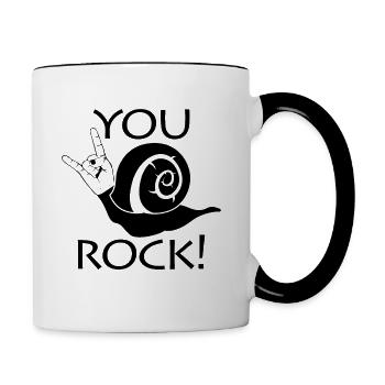 slug - Contrasting Mug - white/black - Right