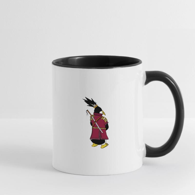 Linux Pinguin I Am Root Geeks Nerd Computer Ninja Tasse zweifarbig