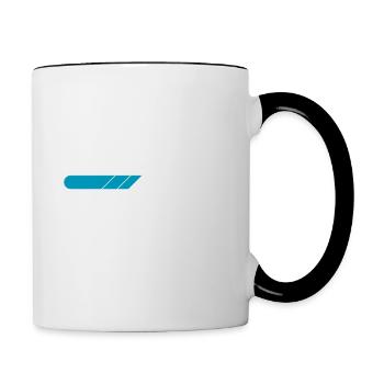 Vet Tech Degree In Progress Geschenk für Tierarzt - Tasse zweifarbig - Weiß/Schwarz - Rechts