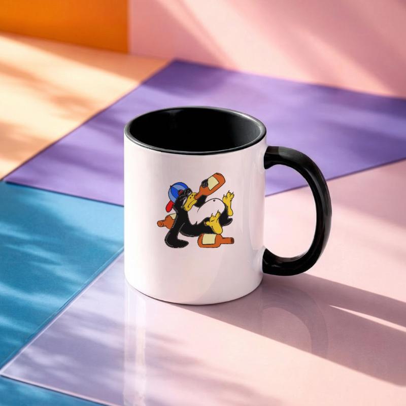 Linux Penguin Sudo Admin Funny Computer Science PC Nerd Mug contrasté