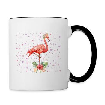 Mimimingo Like A Normal Mimi More Fabulous - Contrasting Mug - white/black - Right