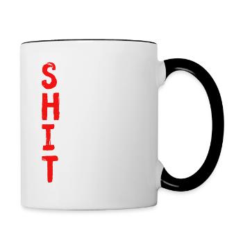 40 ans 40e anniversaire cadeau drôle - Mug contrasté - blanc/noir - Droite