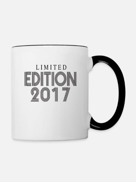 Limited Edition 2017 - Tasse zweifarbig - Weiß/Schwarz