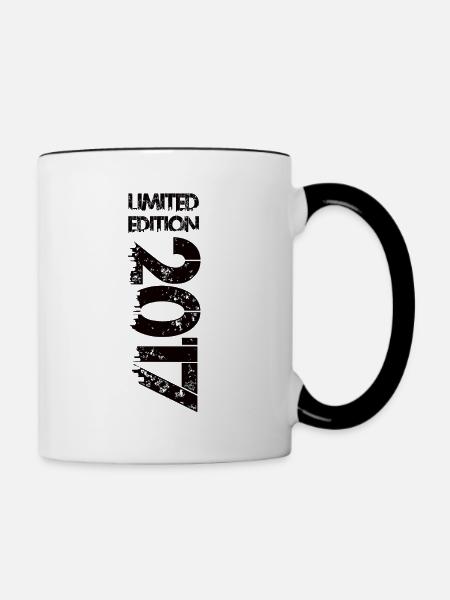 Limited Edition 2017 - Tasse zweifarbig - Weiß/Schwarz