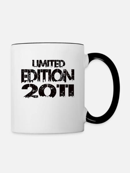 Limited Edition 2011 - Tasse zweifarbig - Weiß/Schwarz