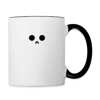 Le cauchemar avant le Noël - Mug contrasté - blanc/noir - Droite
