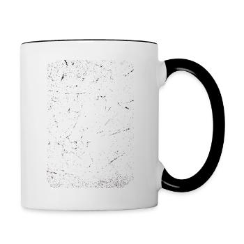 Vintage GEBOREN IM OKTOBER 1994. - Tasse zweifarbig - Weiß/Schwarz - Rechts